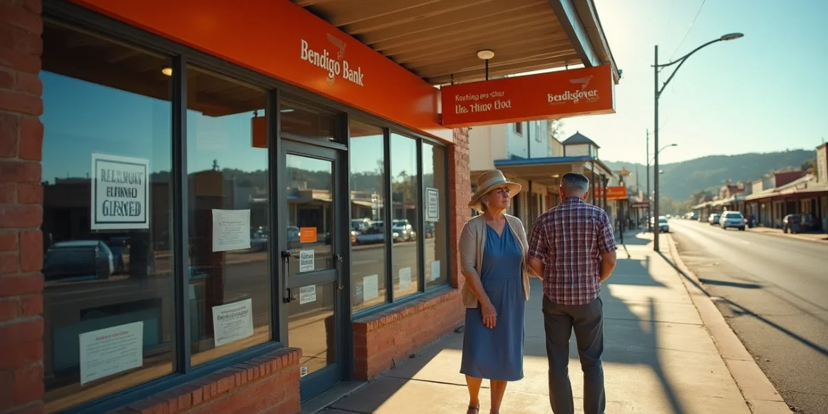 bendigo bank branch closures
