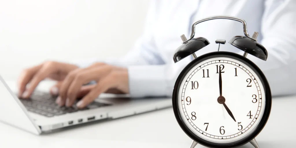 monthly hours worked decline