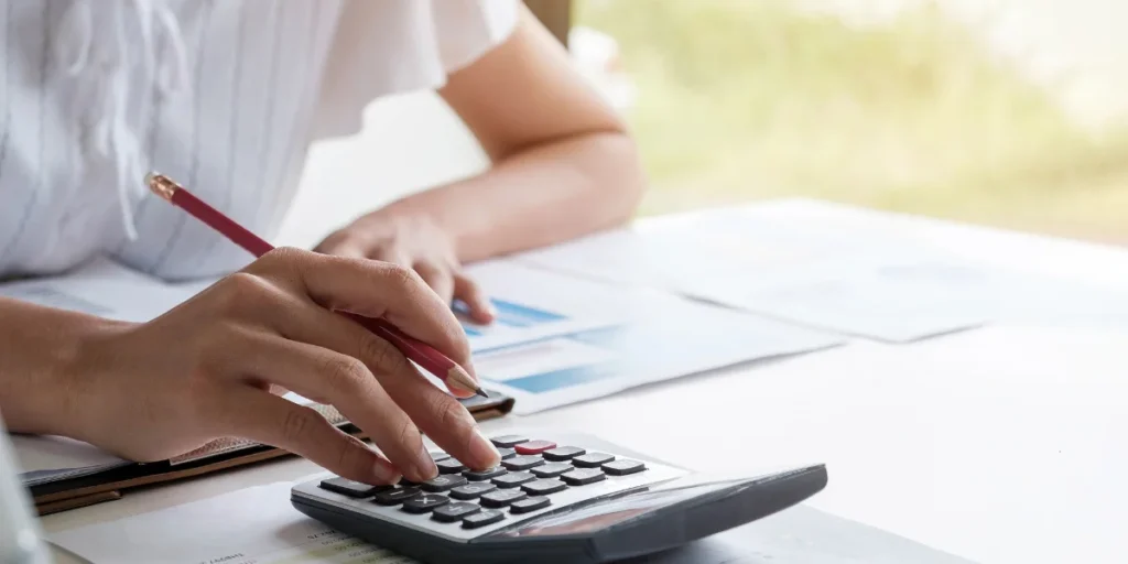 calculations and paperwork