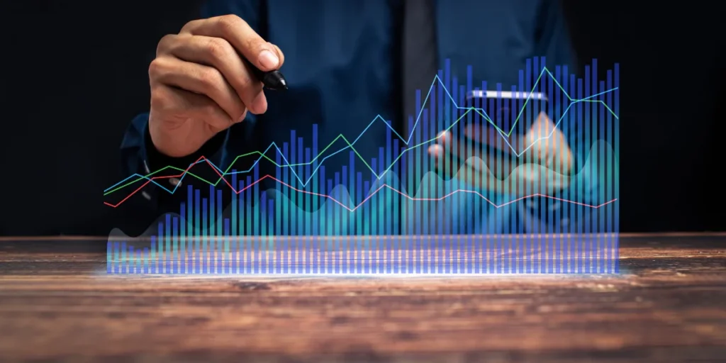 graph of trading