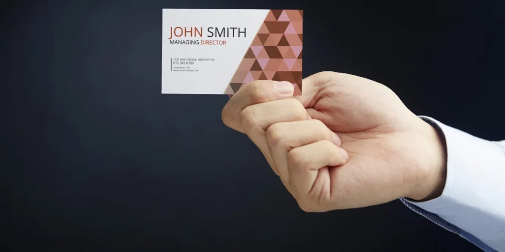 business card
